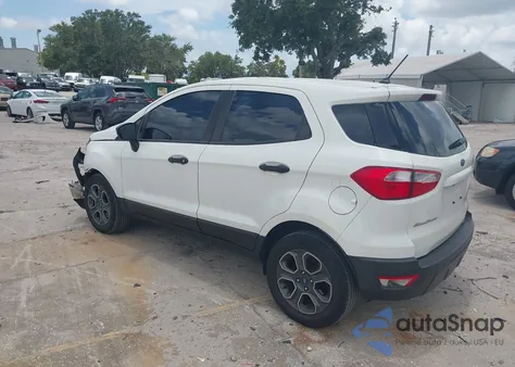 2018 Ford Ecosport S from USA, damaged, VIN MAJ3P1RE7JC217256
